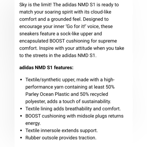 Adidas Originals NMD S1 Men’s Shoe - Picture 16 of 16